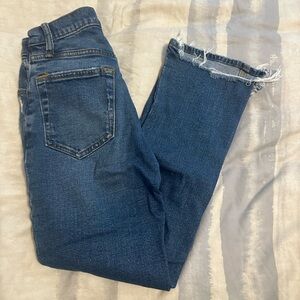 Abercrombie & Fitch Ultra High Rise Ankle Straight Jeans